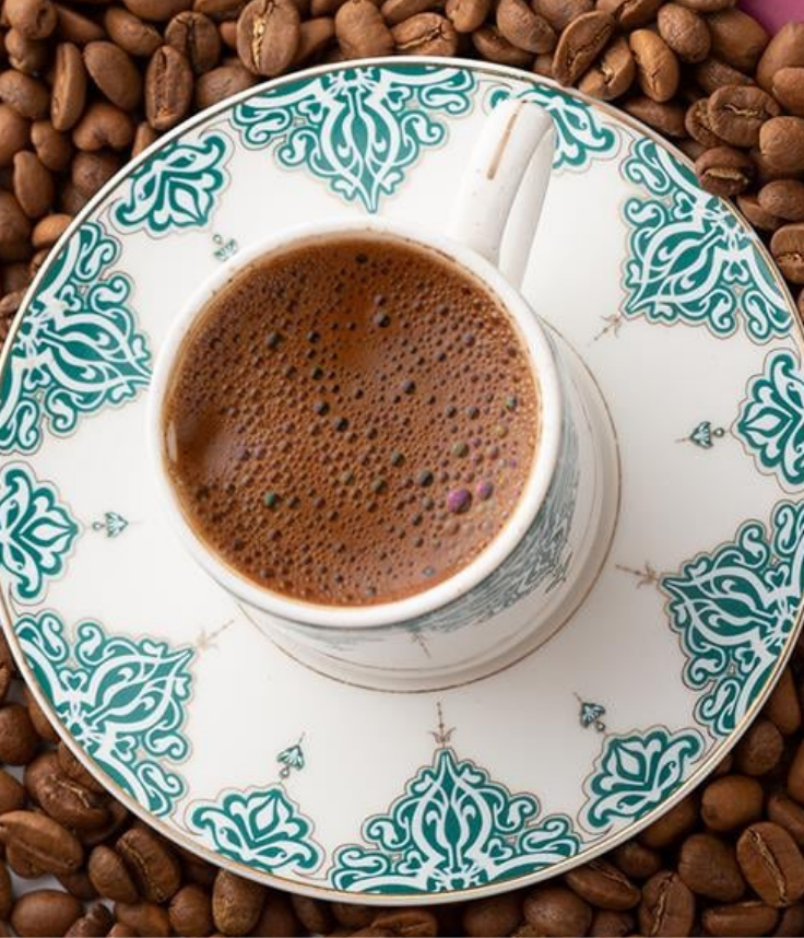 Dağ Çilekli Türk Kahvesi